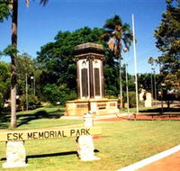 Esk War Memorial and Esk Memorial Park