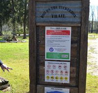 Dog on the Tucker Box Recreational Trail - Hotel VIC
