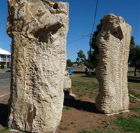 Fossilised Forrest Sculptures - Hotel VIC