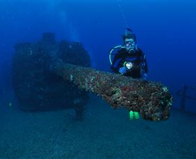HMAS Brisbane Dive Site - Hotel VIC 1
