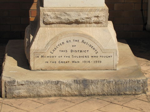 Westbrook War Memorial - Hotel VIC 2