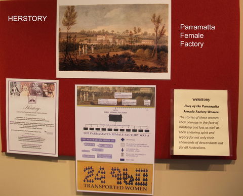 Convict Ladies Of The Female Factory  Exhibition At Lucas Gallery - Hotel VIC 1