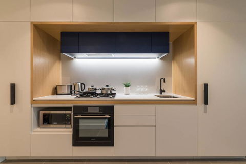 Cozy Melbourne Star 2 Bedroom Apartment Docklands - Hotel VIC 3