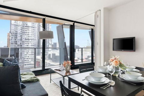 A 2 Bed 3min To Melbourne Central With Parking - Hotel VIC 3