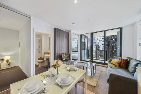 A Chic 2BR Home Near Southern Cross City Views - Hotel VIC 0