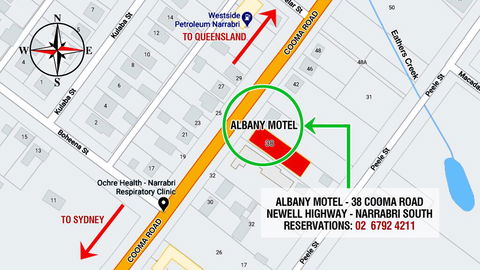 Aalbany Motel Narrabri - Hotel VIC 1
