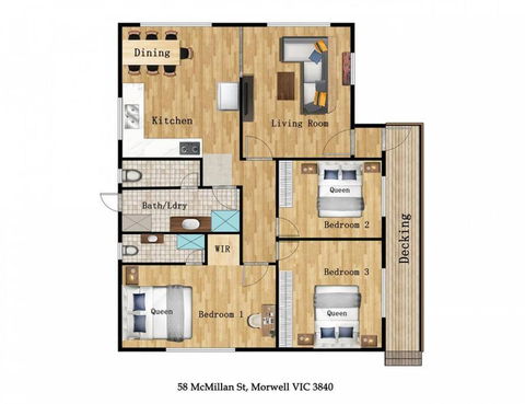 Morwell Pet Friendly 3BR Retreat Free Parking Netflix - Hotel VIC 2