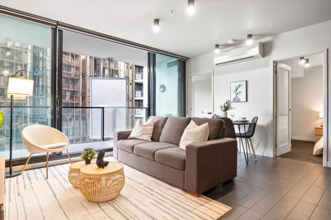 Rooftop Pool 2BR Apt At Marvel Stadium With Free Parking - Hotel VIC 0