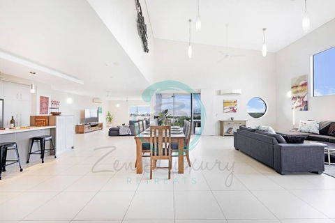 ZEN LUXURY: 2-Story 4-BR Penthouse In Darwin City With Mindal Markets & Harbour Views - Hotel VIC 3